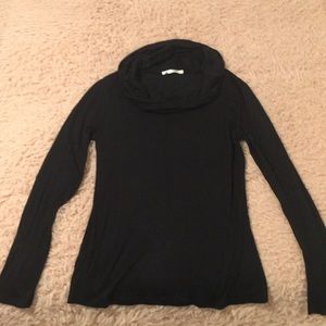 Soft long sleeve scoop neck shirt